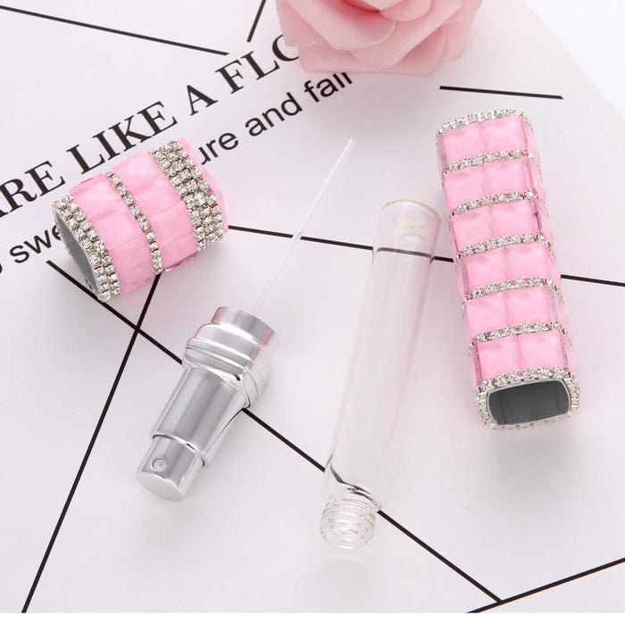 Perfume Bottles, Empty Bottles, High-end Girls Mist Spray Bottles Portable Sub Bottles, Glass, Delicate Press