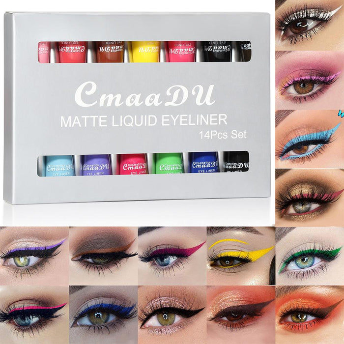 14 colour Eyeliner Pen Set