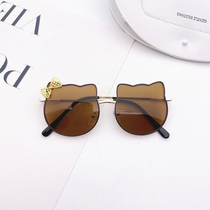 Children's sunglasses metal sunglasses