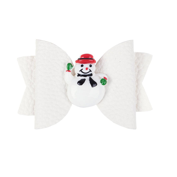 Handmade Christmas Bow Hairpin Children's Hair Clip