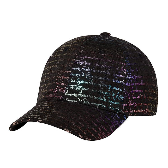 New Baseball Cap Color Changing Letter Cap