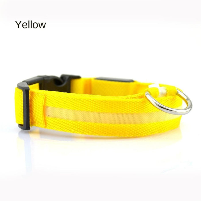 Pet Dog LED USB Rechargeable Collar