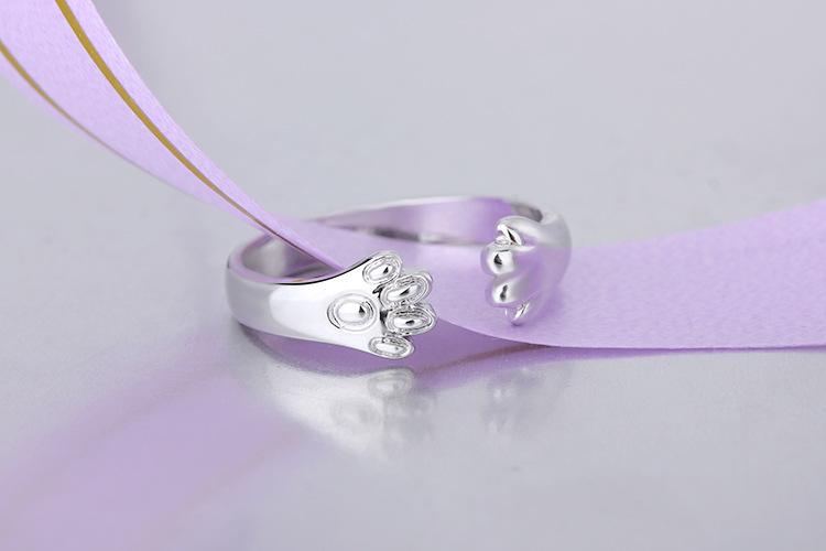 New Fashion Creative Cat Claw Opening Ring
