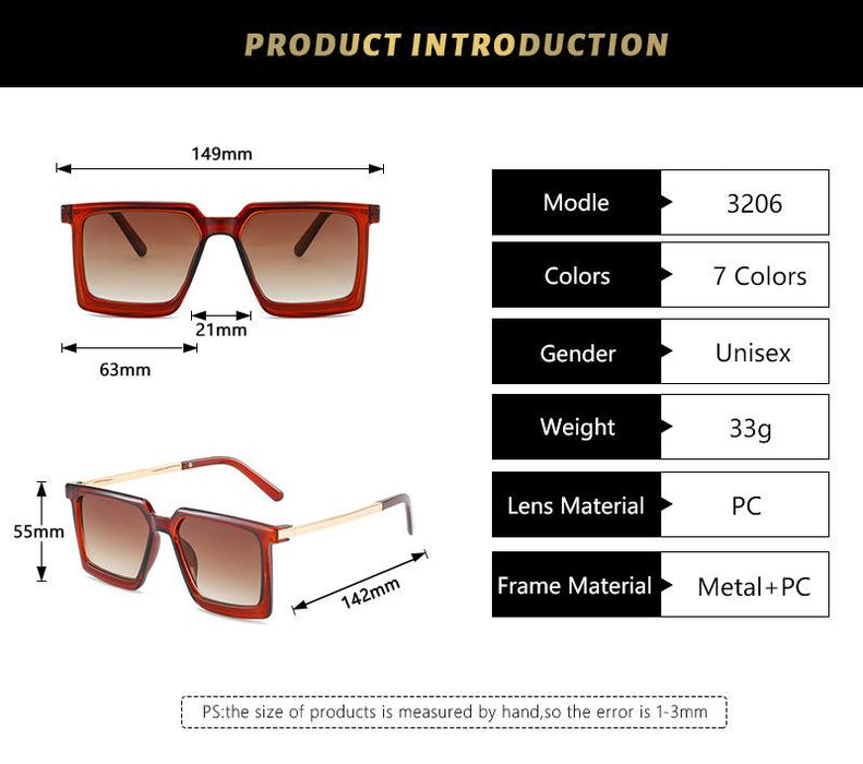 Fashion sunglasses box sunscreen