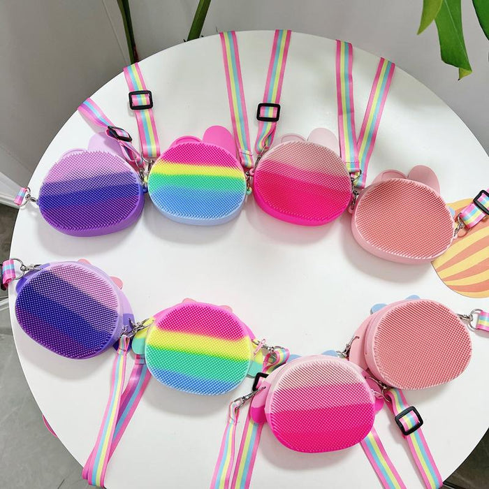 Bow powder diagonal bag toy