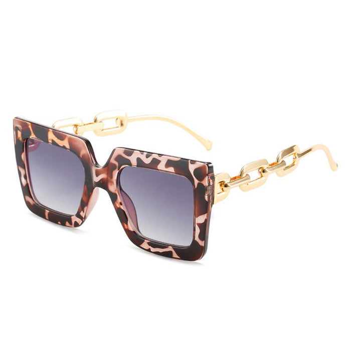 Square Sunglasses chain Sunglasses