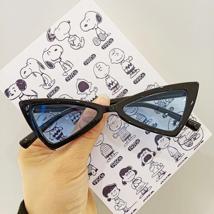 Retro Trend Triangle Frame Children's Sunglasses