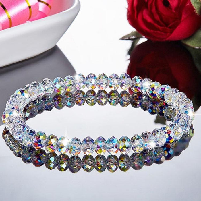 Square Crystal Fashion Bracelet
