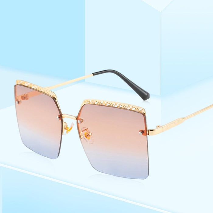 Frameless trimming Sunglasses UV protection