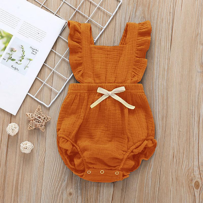 Summer Baby Princess Sleeveless Jumpsuit