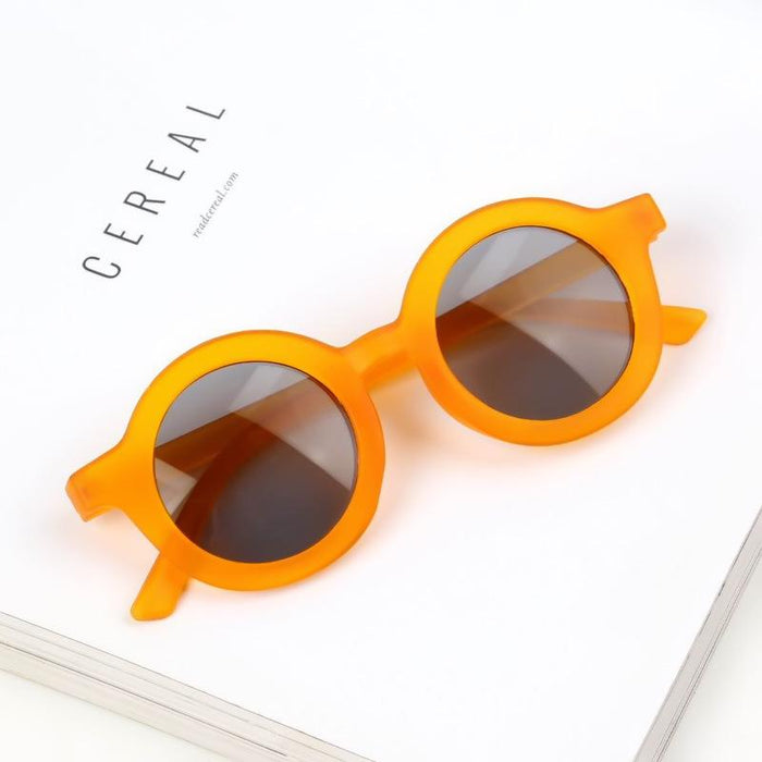 Children's round frame sunglasses and RETRO SUNGLASSES