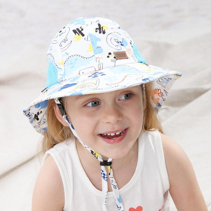 Star Children's Fisherman Uv50 + Beach Holiday sun-proof Bucket Hat