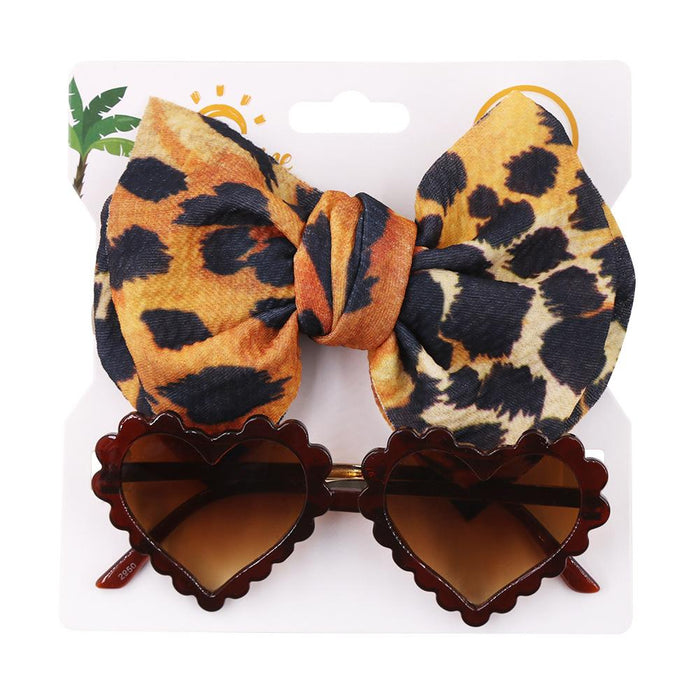 Children's Sunglasses Polyester Printed Hair Band