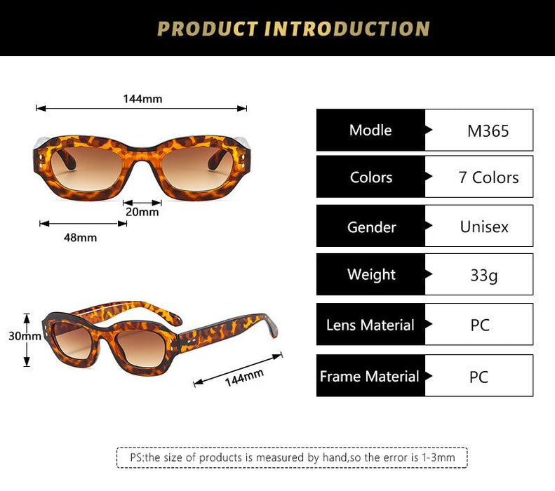 Fashion Sunglasses Concave Sunglasses