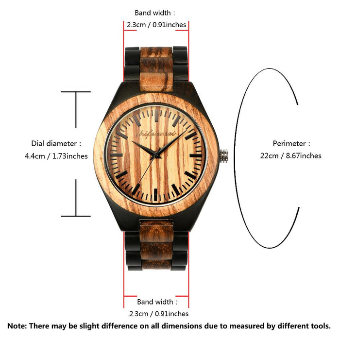 2022 New Classic Men's Fashion Watch Wooden Watch