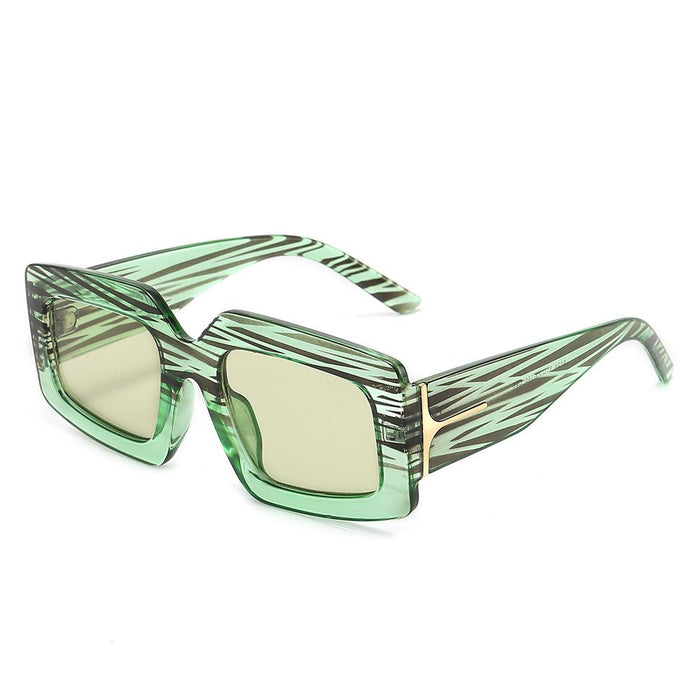 T-box Sunglasses stripe RETRO SUNGLASSES