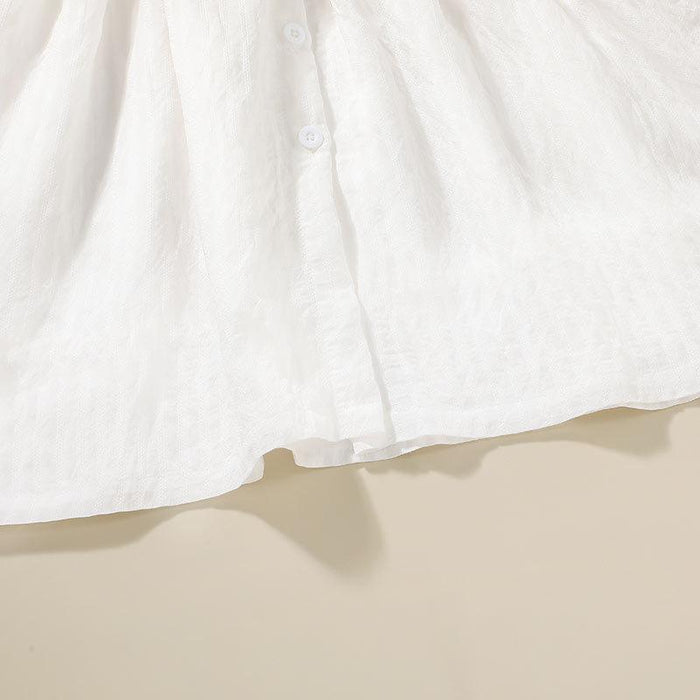 White fairy suspender dress