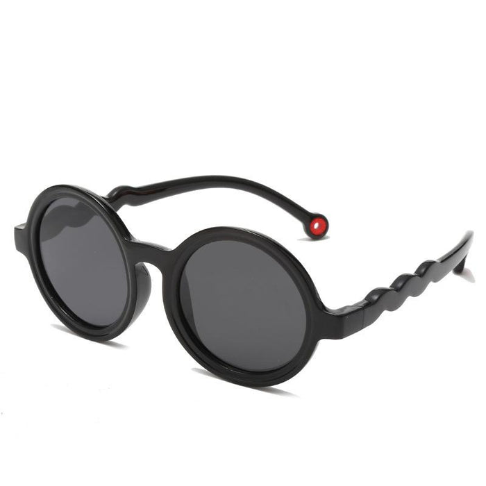 Children's round frame PC Sunglasses