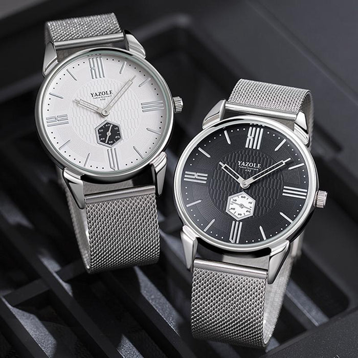 Mens Watches Top Brand Luxury Yazole Fashion Watch Independent Small Seconds Hand Designer