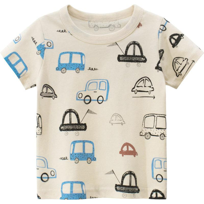 Children's short sleeve T-shirt cotton