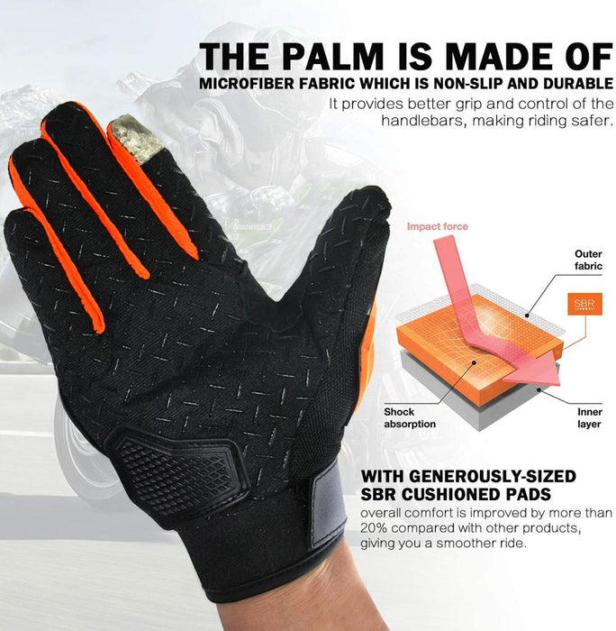 New Motorcycle Touch Screen Gloves Breathable