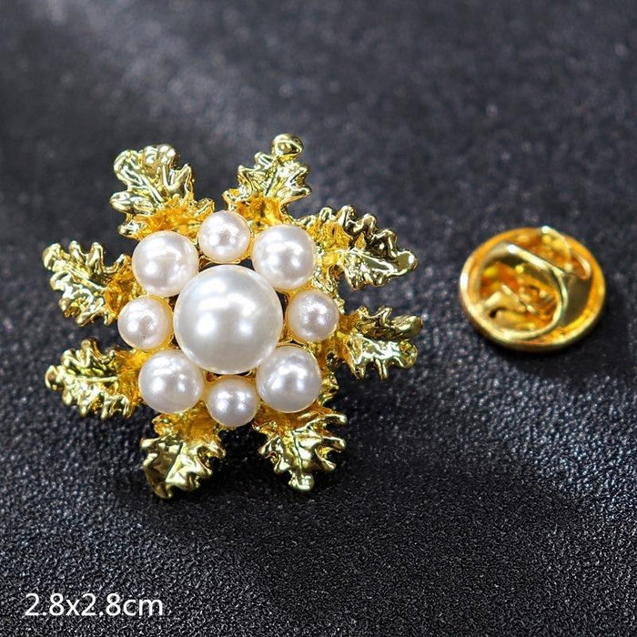Multi Styles of Exquisite Brooch Vintage Women's Suit Accessories