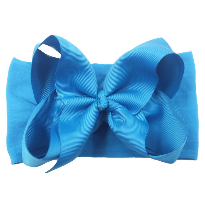 Bow headband nylon headband