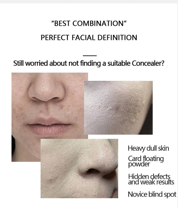 12 colour concealer, lasting nude make-up to cover pox and ink.