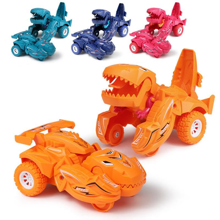 New Transforming Dinosaur Car Transforming Car Toy Coasting