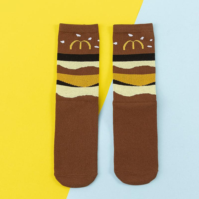 Women Funny Cute Cartoon Socks