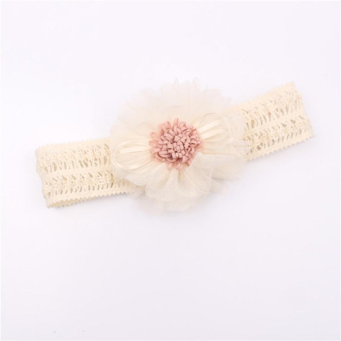 Baby's Crown Flower Headdress Hair Band