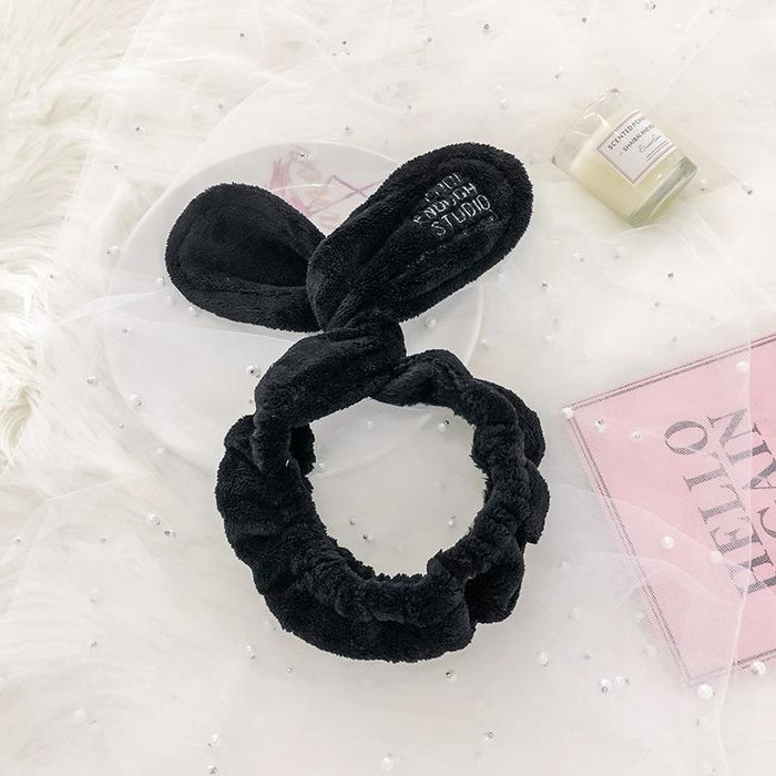 Hair Band Rabbit Ear Face Washing Hair Band Women's Makeup Hair Band Women's Accessories