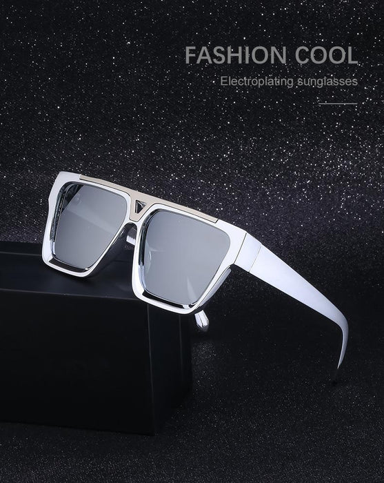 2022 New Box Sunglasses Punk Large Frame Sunglasses