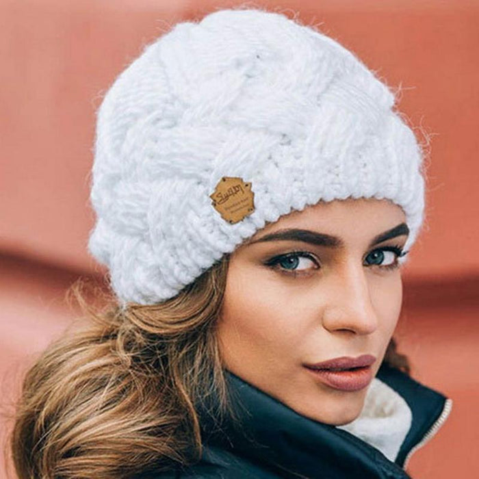 Warm Balaclava Women Knitted Hat