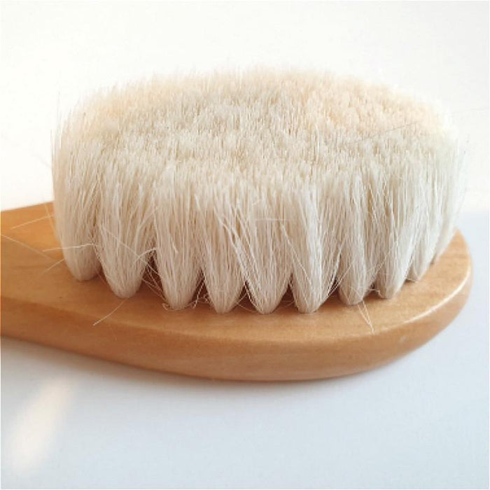 Baby Care Pure Natural Wool Wooden Brush Comb