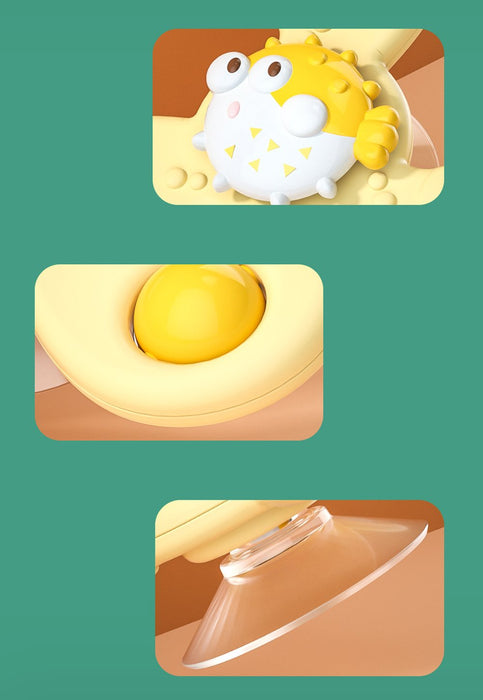 1 Piece Cartoon Insect Spinning Rattle Baby Toy