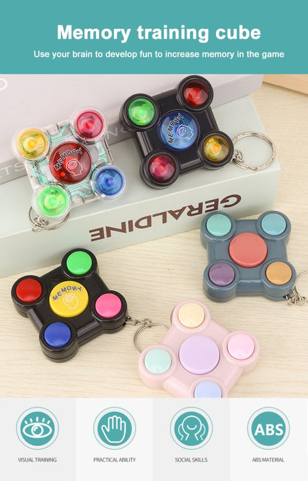 Children's educational game machine toy flash memory training