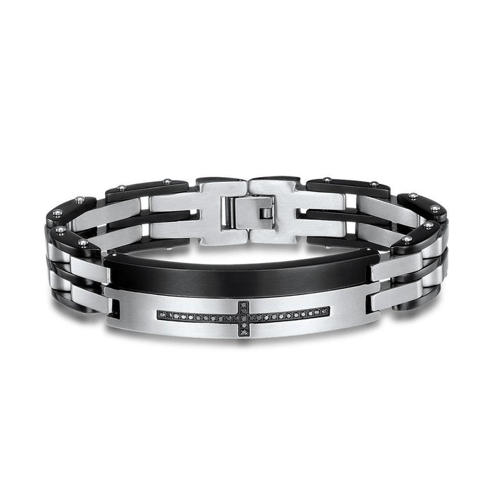 Stainless Steel Fashion Personality Men's Titanium Steel Bracelet