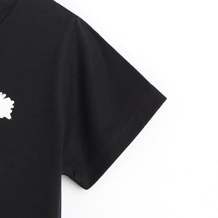 Children's short sleeve T-shirt cartoon printed T-shirt casual half sleeve T-shirt