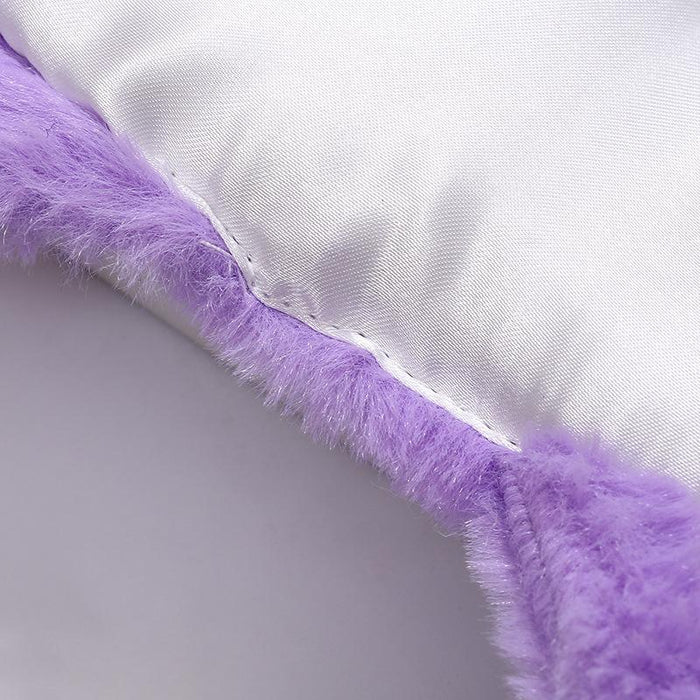 White Cloud Crown Fox Sleeping Shade Eye Mask