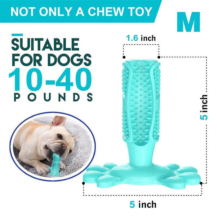Brand New Rubber Hole Dog Toy Dog Toothbrush Toy Dog Accessories