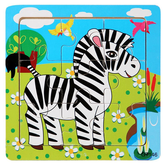 Small Wooden Jigsaw Puzzle for Children