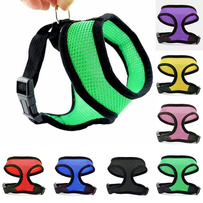 Nylon Dog Leash Breathable Mesh Dog Leash Vest