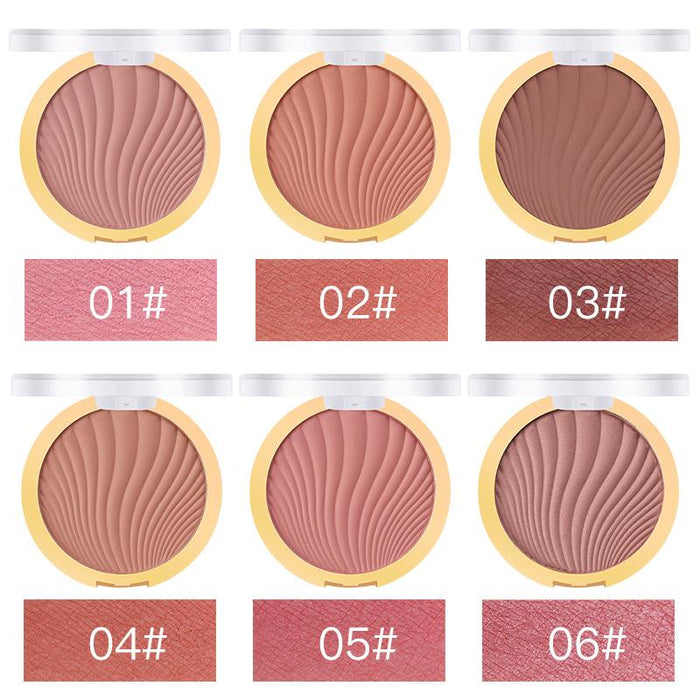 Single colour matte blush blush