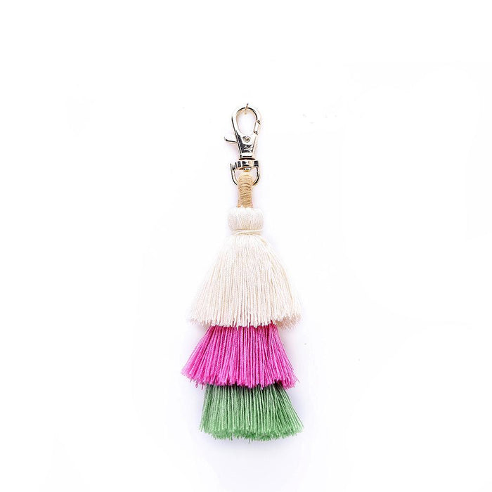 Handmade Creative Pendant Ethnic Style Tassel Keychain