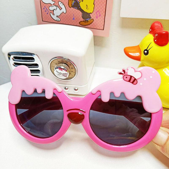 Honey Bee Bear Children‘s Cartoon Polarized Sunglasses