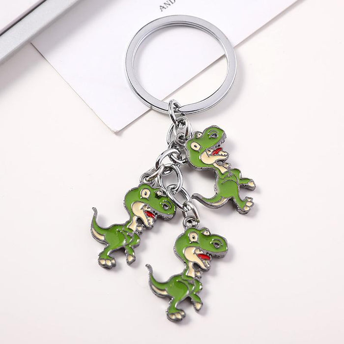 Exquisite Creative Cartoon Dinosaur Keychain