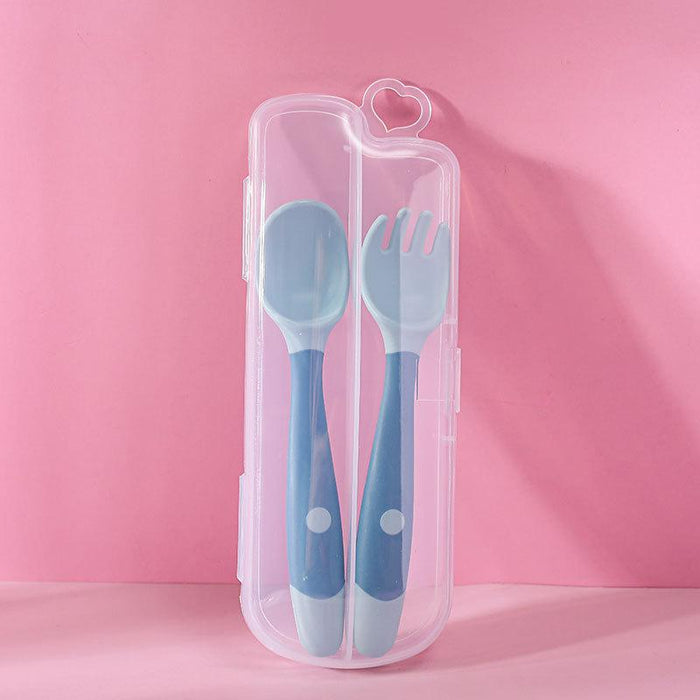 Bendable Silicone Spoon for Baby Utensils Set