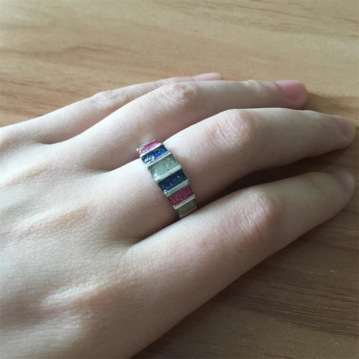 Natural Stone Ring Women's Jewelry
