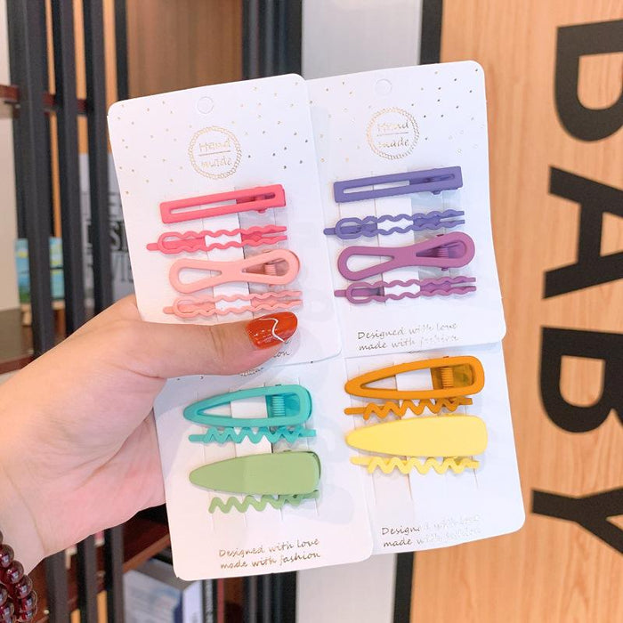 Children's four piece hairpin hairpin headdress